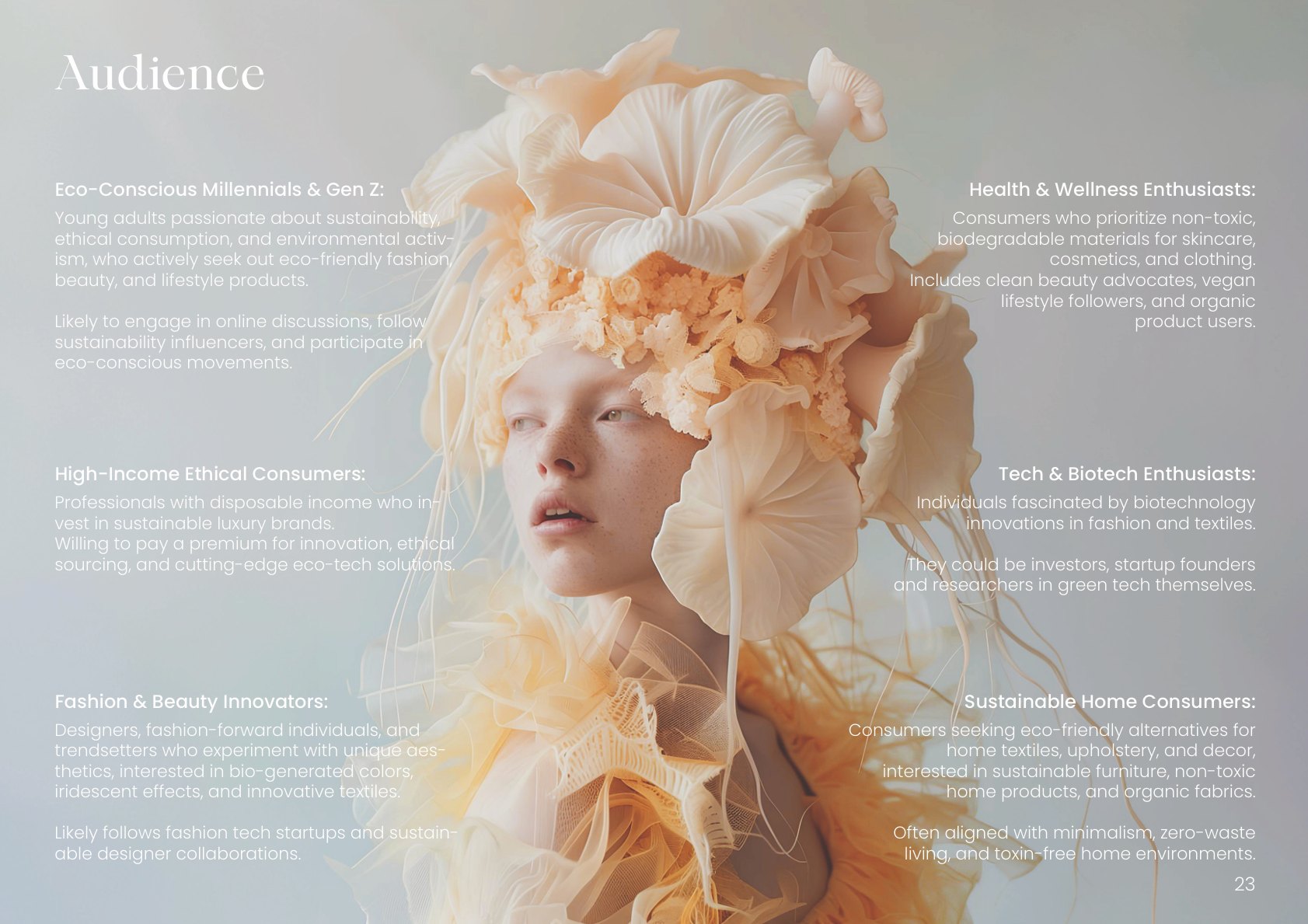 EcoHue Capture target audience by Camilla Caccialanza