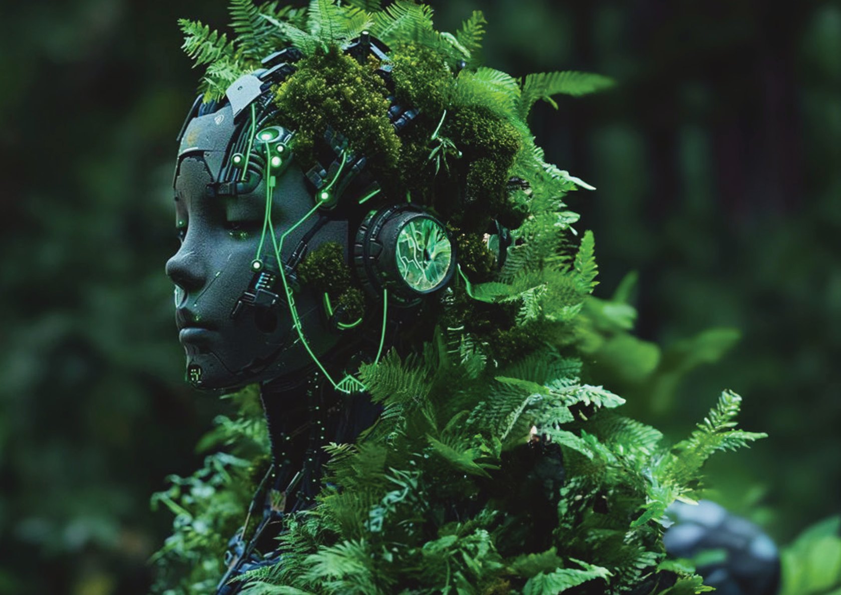 Eco-Social Revolution visual for the EcoHue Capture trend forecast by Camilla Caccialanza